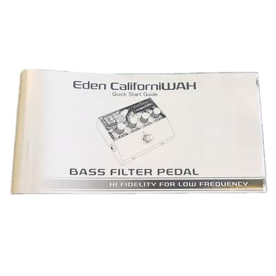 EDEN CALIFORNIWAH BASS FILTER image 7