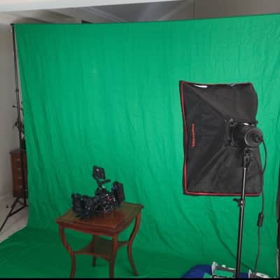 Blackmagic Design Bmpcc 4k Combo & Green Screen & Lighting image 6