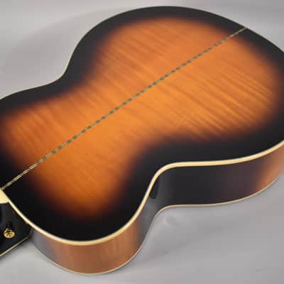 2025 Epiphone J-200 Acoustic-Electric Guitar | Aged Vintage Sunburst Gloss Finish image 12