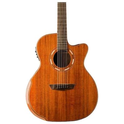 Washburn G55CE Comfort Koa Grand Auditorium Acoustic/Electric Guitar Restock Deal image 1