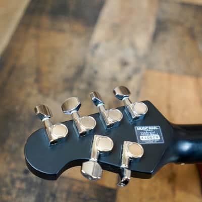 Ernie Ball Music Man Sub 1 Guitar USA 2004 Textured Graphite H Tremolo Seymour Duncan Triple Shot image 15