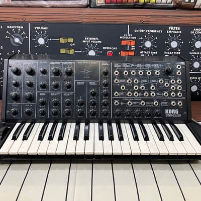 Korg MS-20 from spanish band Azul y Negro