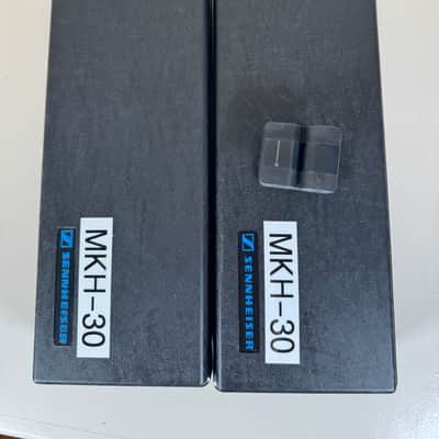 Sennheiser MKH 30 Figure-8 Microphone Pair (2017-2019) - Black (Mint!) image 14