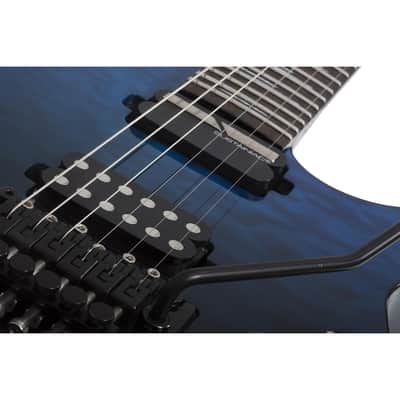 Schecter Reaper 6 Elite FR-S Deep Ocean Blue image 4