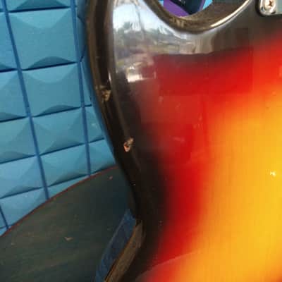 Fender Mustang Guitar with Rosewood Fretboard, Natural, 1975-1979 image 6