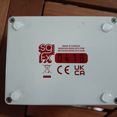SolidGoldFX Lysis MkII Fuzz Modulator 2021 - White image 2
