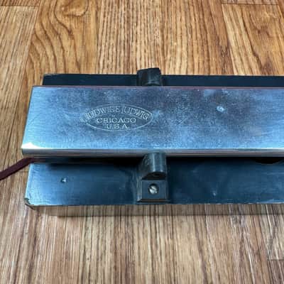 1940s Ludwig & Ludwig Bb 466.2 Hz Studio Tuning Bar No. 8-241 image 2