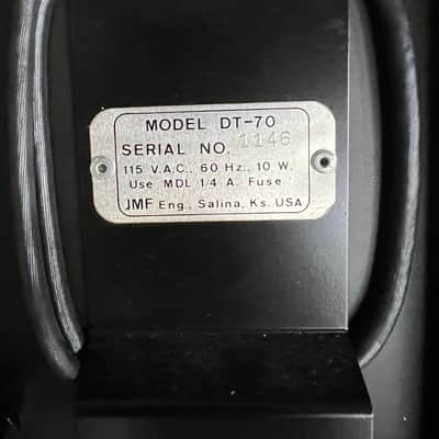 JMF Engineering DT-70 Musical Instrument Tuner 1970s image 13