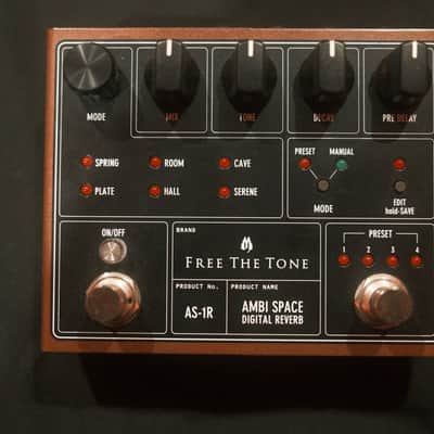 ギター free the tone reverb Free The Tone: AMBI SPACE AS-1R Digital Reverb - YouTube