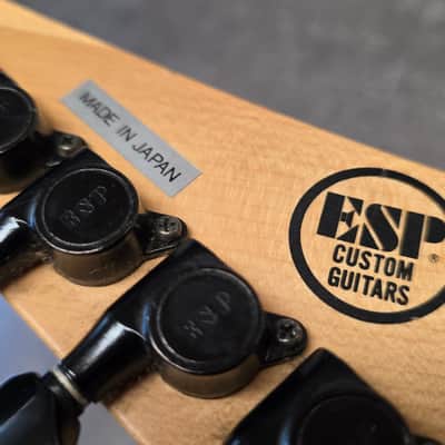 1993 ESP M-II Hammett Custom FIRST Kirk Hammett Metallica Signature Guitar MII KH2 KH-2 Schaller German Floyd Rose Custom Shop image 6