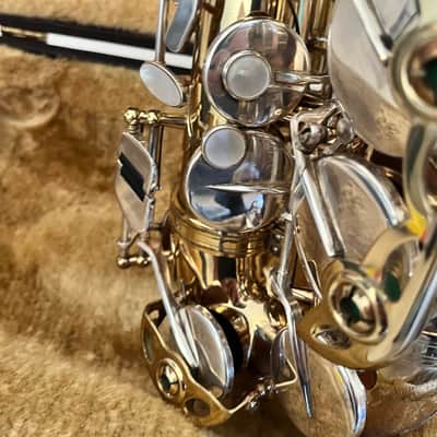 Selmer Saxophone ALTO SUPER ACTION 80 SERIE II 1998 Verni Gold Gravure image 5