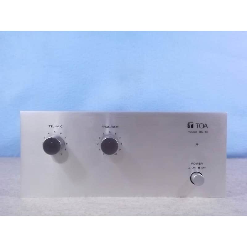 TOA BG-10 Amplifier - 10W PA system image 1