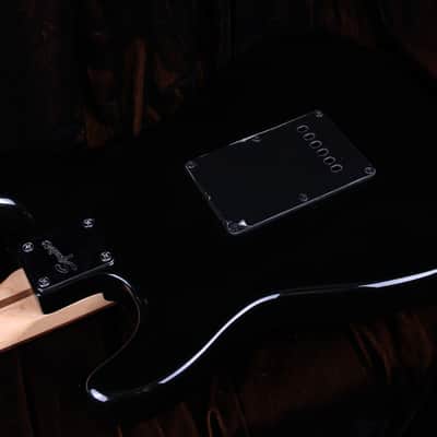 2004 Squier by Fender Stratocaster Standard -Black with | Reverb