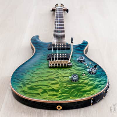 2025 Paul Reed Smith Private Stock P24 Custom 24 Piezo Laguna Dragon’s Breath, Mint w/ Case, COA, Tags image 11
