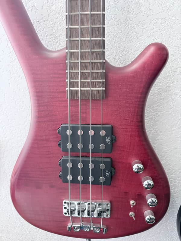 Warwick German Pro Series GPS Corvette $$ 2010s Burgundy Red image 1