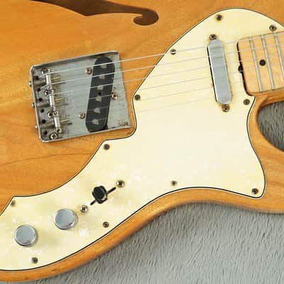 1968 Fender Telecaster Type 1 Thinline, Mahogany + OHSC image 20
