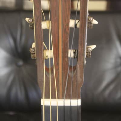 Unknown Flamenco guitar Brazilian Rosewood sides and back 1930s image 10