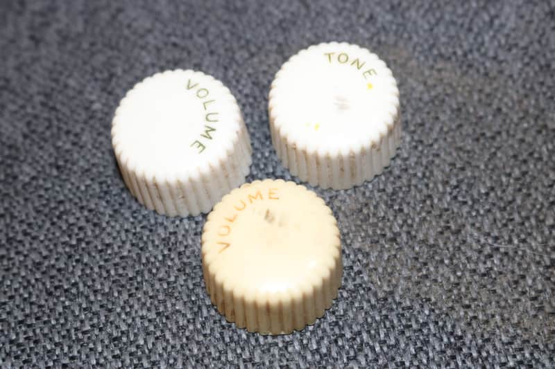 Vintage Original 1950s 1960s Cupcake Control Knobs - Lot of 3 - No Tariffs image 1