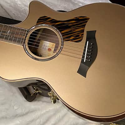 NEW! Taylor Next Generation 814ce Special Edition Acoustic-electric Guitar - Casablanca Beige Metallic - 4.6lbs - Authorized Dealer - G07756 image 8