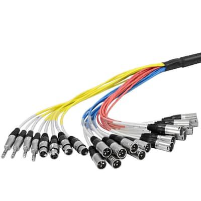 Seismic Audio 16 Channel 100' Pro Stage XLR Snake Cable (XLR & 1/4" TRS Returns) image 3