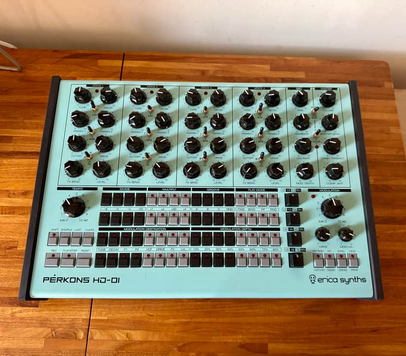Erica Synths Perkons HD-01 2021 - Present - Blue image 1