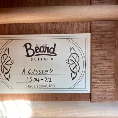 Beard Guitars A-Odyssey round neck resonator image 14