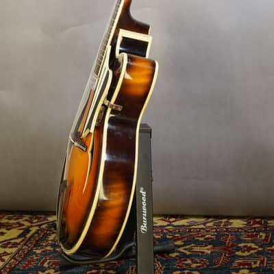 Hemosch Archtop by Todt 1950s - Sunburst w Rellogg PU very Rare image 10