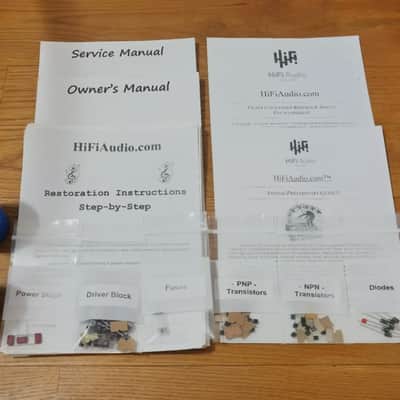 Yamaha P2201 restoration kit filter capacitor repair rebuild fix image 1