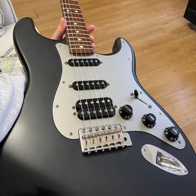 Vintage Fender Deluxe Fat Stratocaster HSS 2002/3 Matte Black image 9