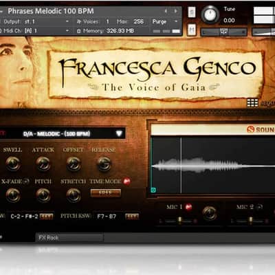 Voice of Gaia: Francesca (Download) <br>Exotic female solo mezzo-soprano vocal library image 4