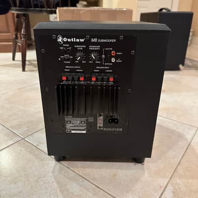 Outlaw Audio M8 Subwoofer - Black image 2