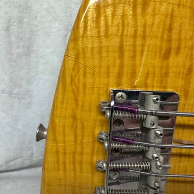 Fender Jazz Bass 4-string J-Bass - photo - Foto Flame - MIJ Made In Japan 1994 - 1995 image 5