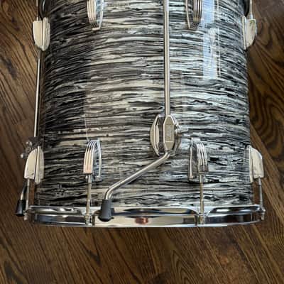 Ludwig Oyster Black Pearl 16x16" Floor Tom 1963-4 image 3