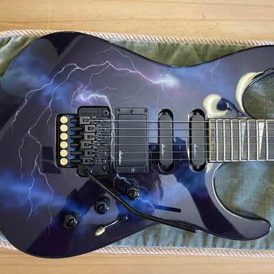 Jackson USA Soloist 1991 Lightning Nebula image 1