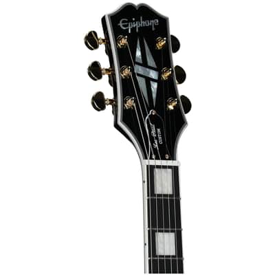 Epiphone Exclusive Les Paul Custom Figured Electric Guitar, Natural with Gig Bag image 8