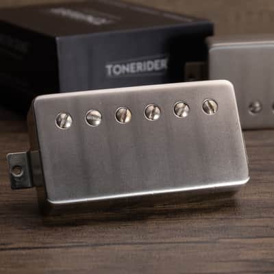 Tonerider Panama Humbucker pickup F-Spaced Bridge (52mm)/Aged nickel cover image 1