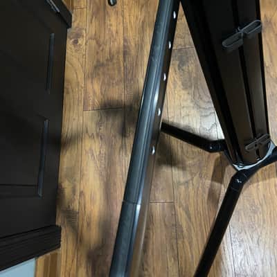 K&M 18860 Spider Pro Dual Tier Keyboard Stand w/ Laptop Rest Black image 12