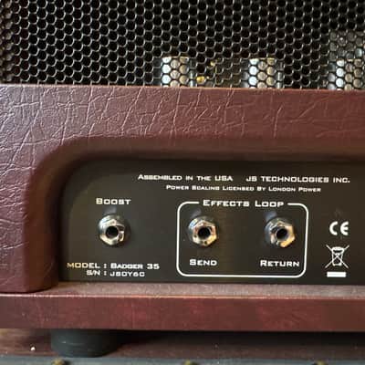 Suhr Badger 35 Limited 35-Watt Guitar Amp Head image 3