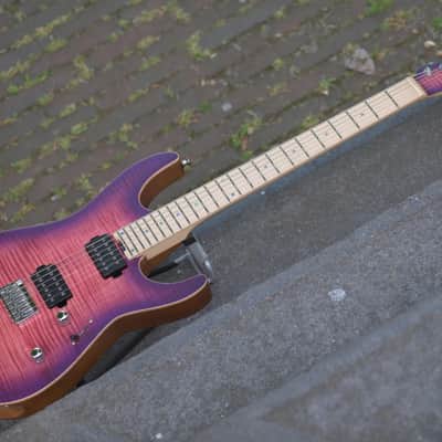 ESP USA M-II HT SD RM - Cranberry Burst - Demo Bare Knuckle Juggernaut image 17