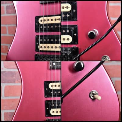Kramer NightSwan Metallic Muted Pink MIJ 1987-1990 w/ Kramer Gig bag image 15