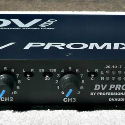 DV Audio DV Promix 3 Portable Field Audio Mixer​ with Carry Case - PV Music Electronics Shop Inspected and Tested - Excellent Working Condition - Excellent Cosmetic Condition - Free Shipping image 2
