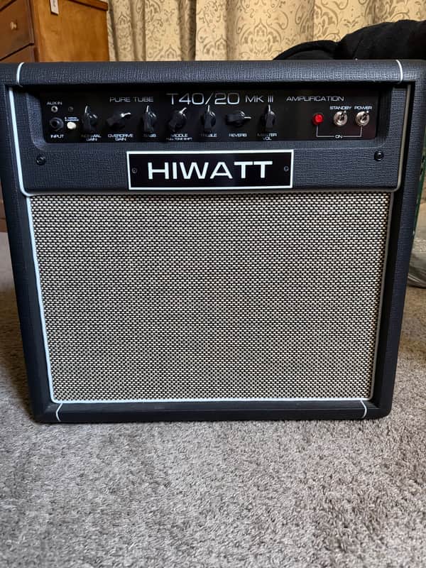 Hiwatt T40/20 1x12 Combo | 40/20W 2-Channel Combo w/ Spring Reverb. image 1