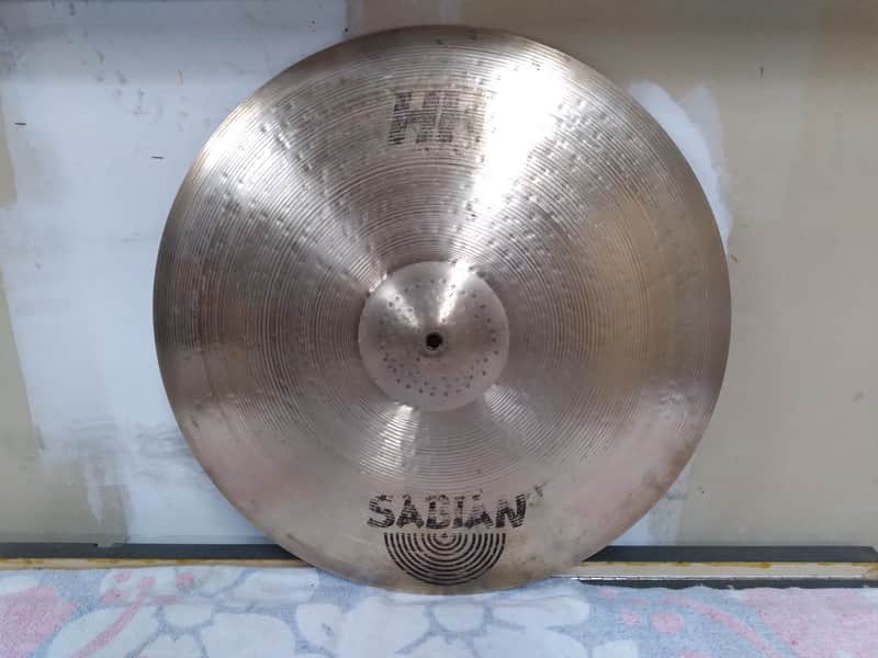 Sabian 21" HH Hand Hammered Raw Bell Dry Ride Cymbal 1996 - 2015 - Natural image 1