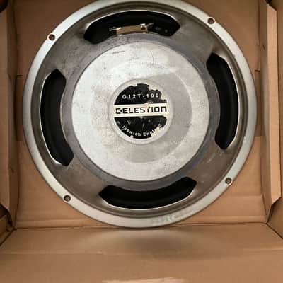 Celestion G12T-H100-8 Hot 100 12" 100-Watt 8 Ohm Replacement Speaker 2010s - Silver image 1