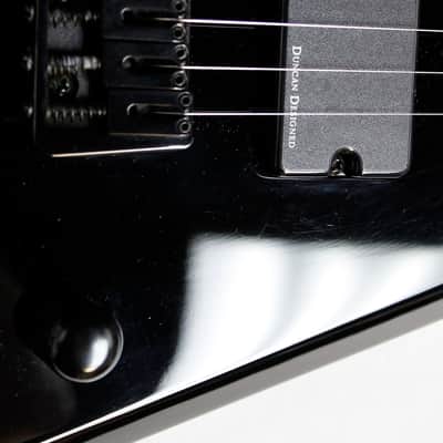 B.C. Rich JRV Lucky 8 8-String Electric Guitar V Shape Black Gloss #33071 image 10