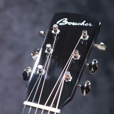 Boucher LSG-51-IM Studio Goose OM Hybrid Left-Handed Acoustic Electric Guitar w/Case image 18