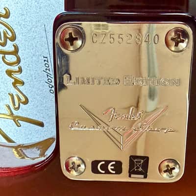 Fender Stratoscaster CC Ltd 57 2021 - Sumburst, Rosewood neck image 6