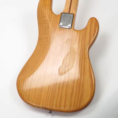 1978 Fender Precision Bass Natural Left Handed ~ Vintage Lefty Players Bass image 8