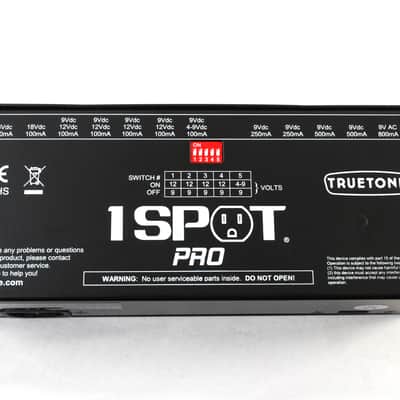 Used TrueTone 1 Spot Pro CS 12 Isolated Pedal Power Supply CS12 image 3