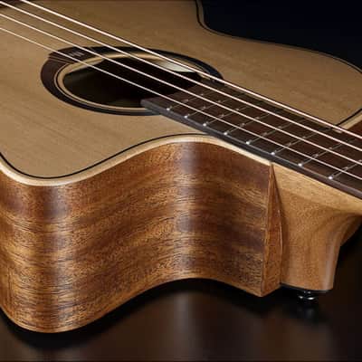 Lag Hyvibe 10 Acoustic Bass Cutaway Satin W/Gigbag 2025 - Satin image 6